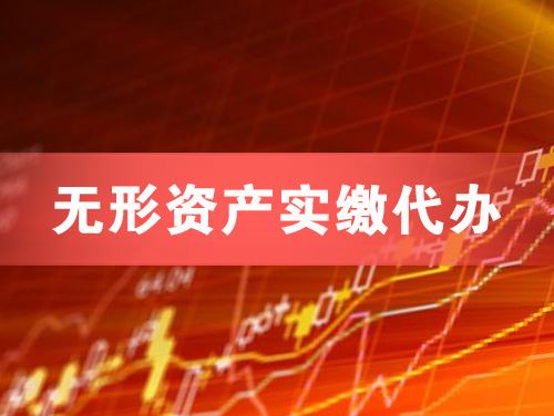 平顶山无形资产实缴资本代办